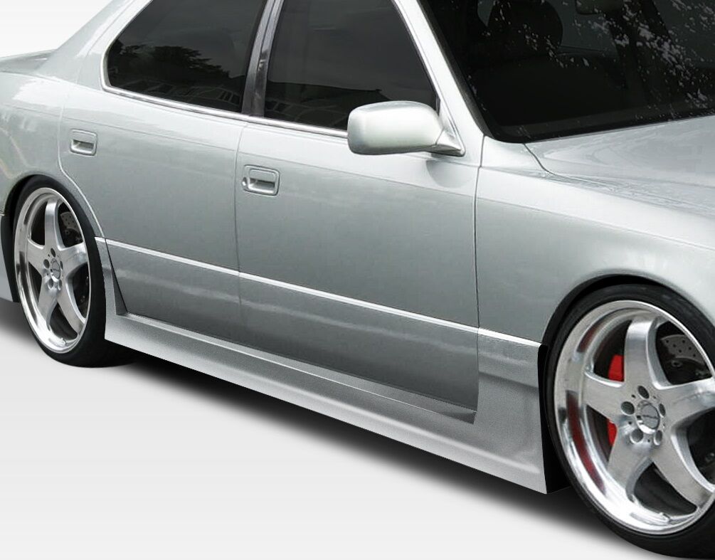 1995-2000 Lexus LS Series LS400 Duraflex VIP Side Skirts Rocker Panels - 2PC - 1