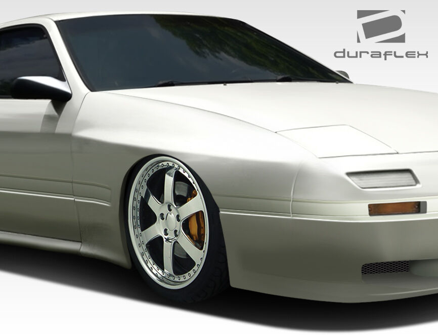 1986-1991 Mazda RX-7 Duraflex MTP Wide Body Front Fenders - 2 Piece
