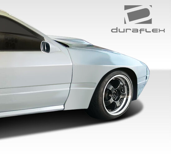 1986-1991 Mazda RX-7 Duraflex MTP Wide Body Front Fenders - 2 Piece