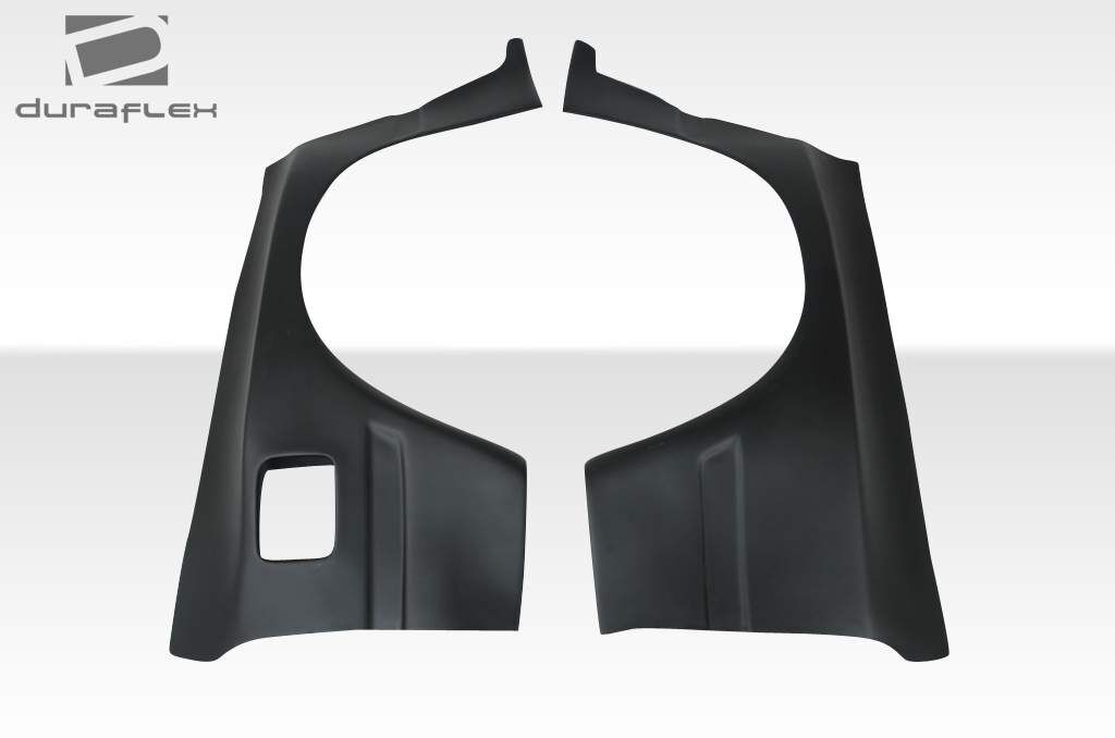 1986-1991 Mazda RX-7 Duraflex MTP Wide Body Rear Fender Flares - 2 Piece