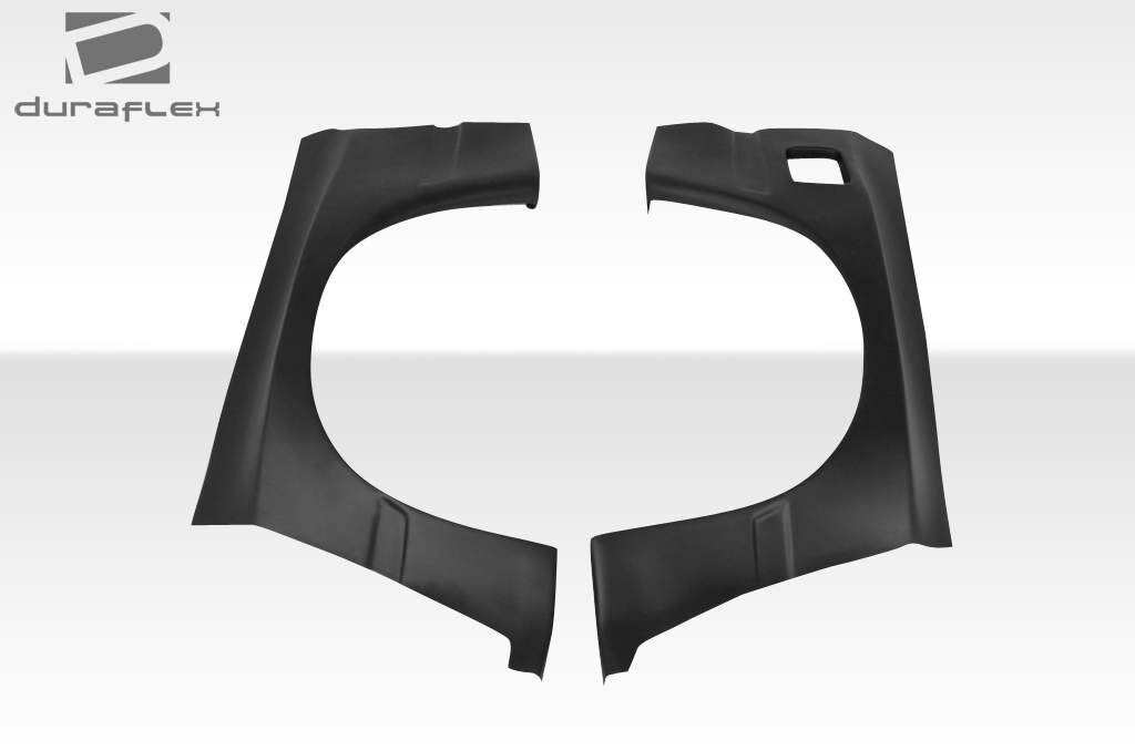 1986-1991 Mazda RX-7 Duraflex MTP Wide Body Rear Fender Flares - 2 Piece