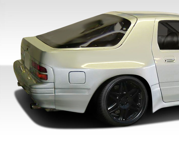 1986-1991 Mazda RX-7 Duraflex MTP Wide Body Rear Fender Flares - 2PC - 106594