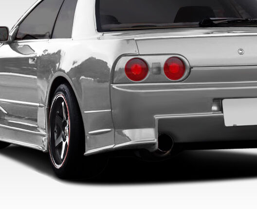 1989-1994 Nissan Skyline 2DR R32 Duraflex R324 Conversion Rear Fender Flares - 2