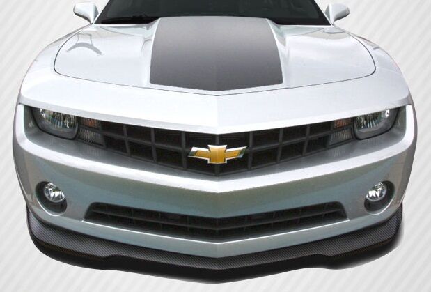 2010-2013 Chevy Camaro V6 Carbon Fiber GM-X Front Lip Under Spoiler Air Dam - 1