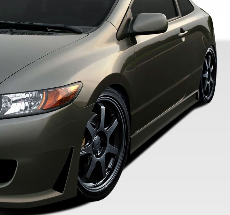 2006-2010 Honda Civic 2DR Duraflex B-2 Side Skirts Rocker Panels - 2PC - 106856