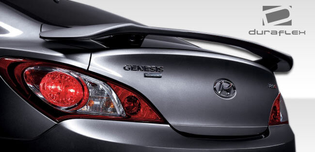 2010-2016 Hyundai Genesis Coupe 2DR Duraflex Track Look Wing Trunk Lid Spoiler - 1 Piece