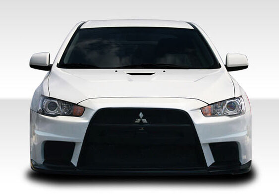 2008-2015 Mitsubishi Lancer Duraflex Evo X Look Front Bumper Cover - 1PC - 10695