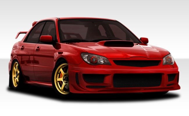 2006-2007 Subaru WRX/STi Duraflex Harmon Body Kit - 4PC - 107010