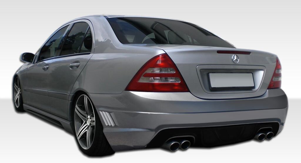 2001-2007 Mercedes C Class 4dr Sedan W203 Duraflex W-1 Rear Bumper Cover - 1PC -