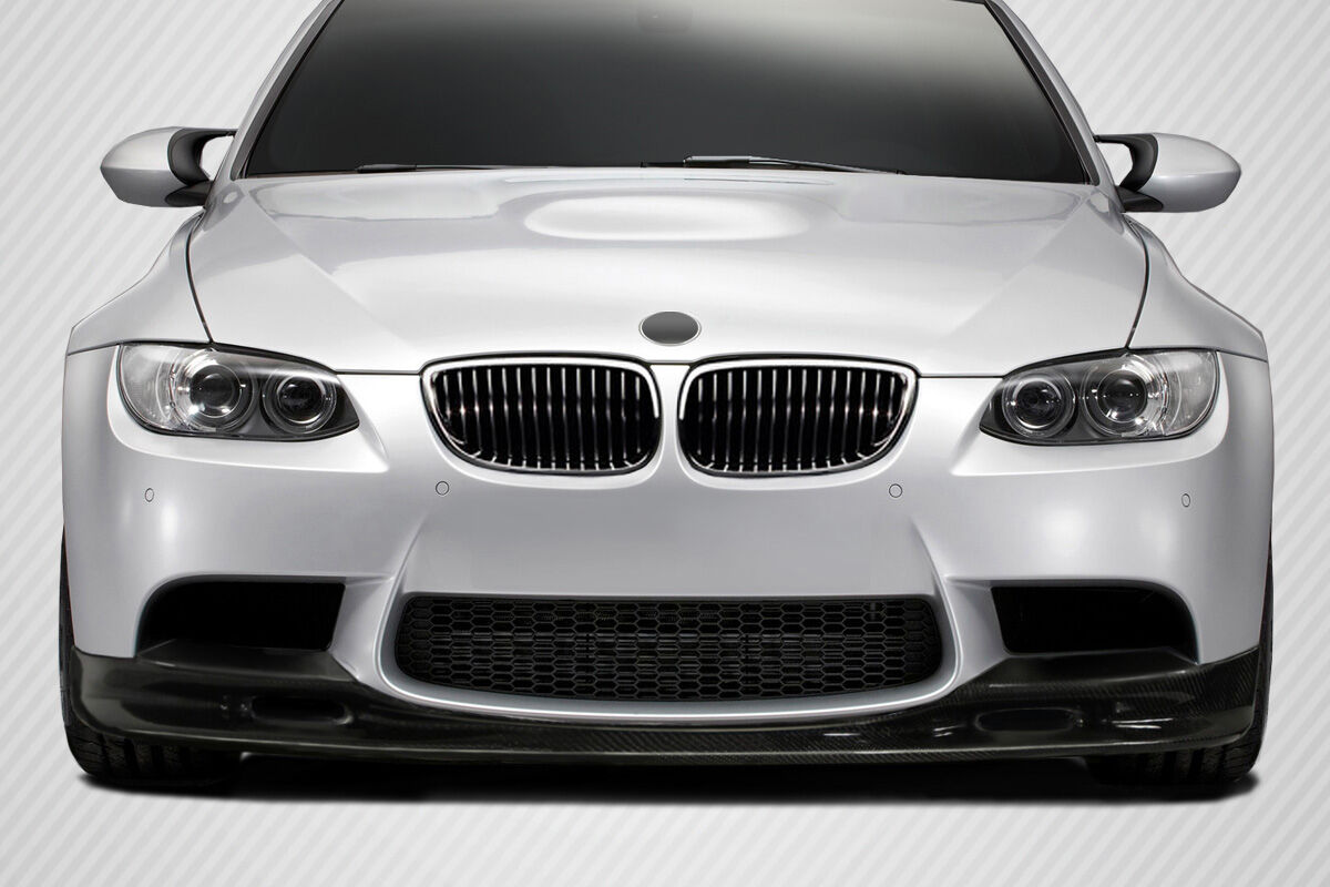 2007-2013 BMW M3 E90 E92 Carbon Fiber T-Design Front Lip Under Spoiler Air Dam -