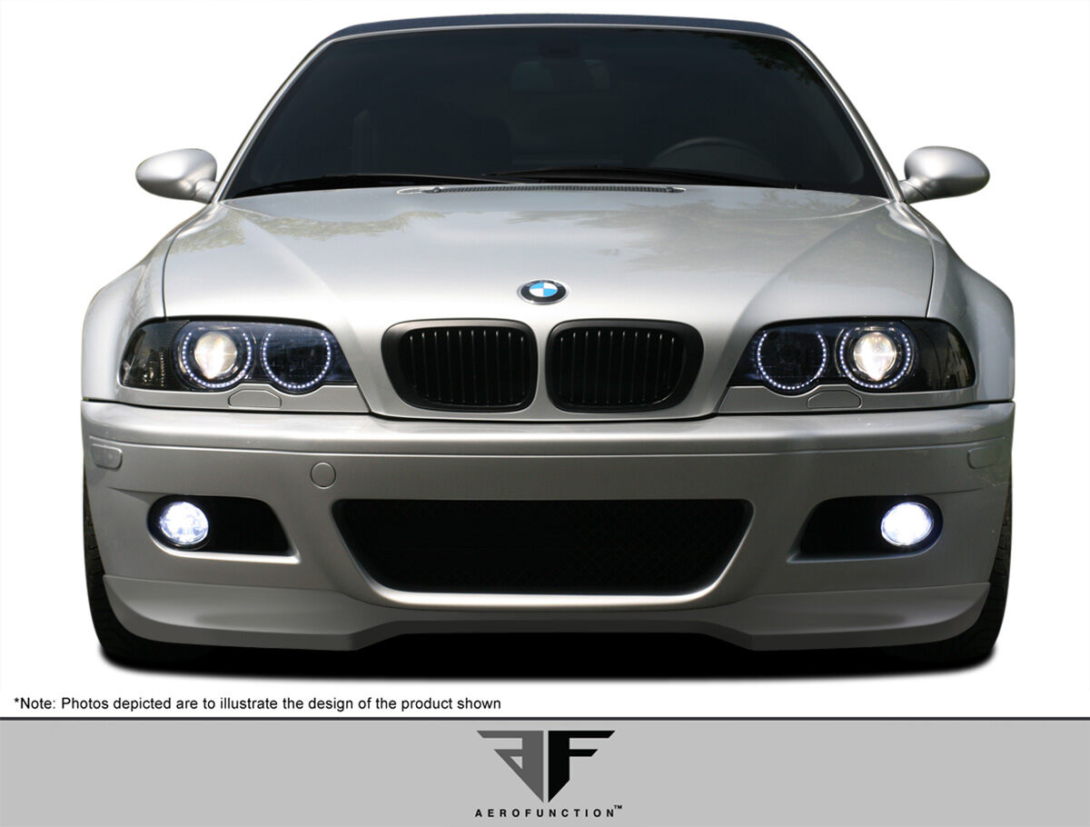 2001-2006 BMW M3 E46 2DR AF-1 Front Add-On Spoiler ( GFK ) - 1 Piece - Clearance Item