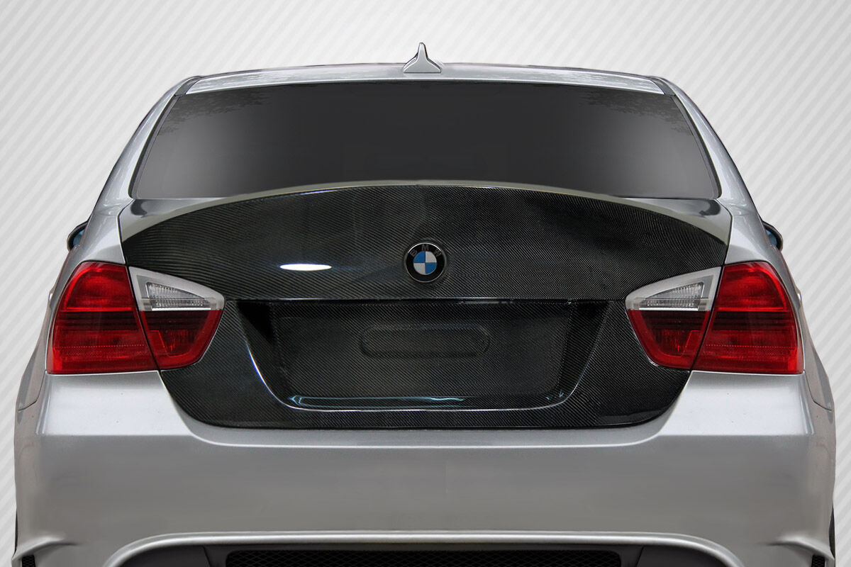 2006-2008 BMW 3 Series E90 4DR AF-1 Carbon Fiber Trunk Lid - 107376