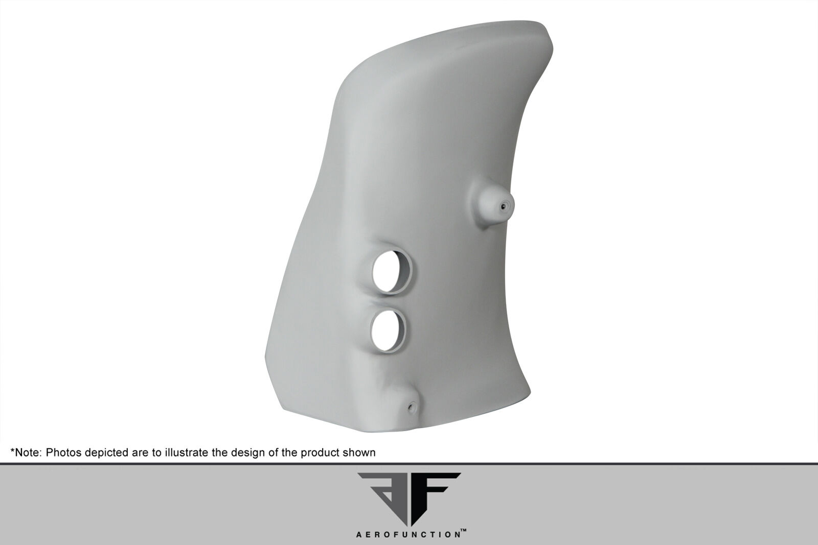 2003-2006 Porsche Cayenne Urethane AF-1 Bumper Scoops ( PUR-RIM ) - 2 Piece - Clearance Item