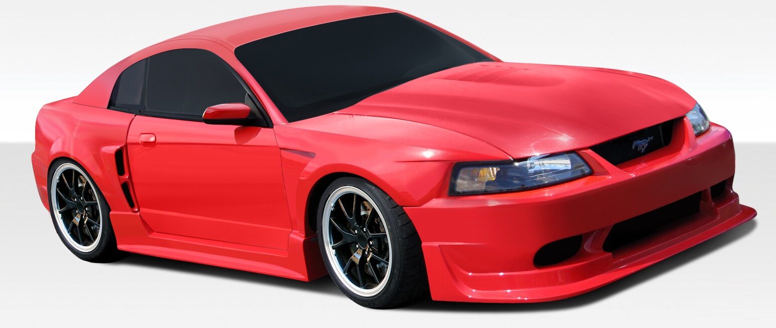 1999-2004 Ford Mustang Duraflex CBR500 Wide Body Kit - 8PC - 107585