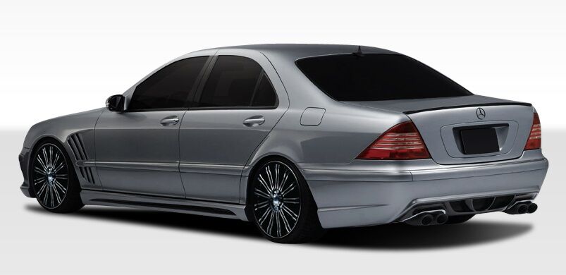 2000-2006 Mercedes S Class W220 Duraflex W-2 Rear Bumper Cover - 1PC - 107721