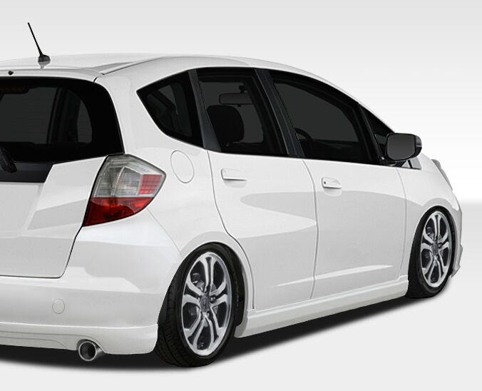 2009-2013 Honda Fit Duraflex A-Spec Side Skirts Rocker Panels - 2PC - 107734
