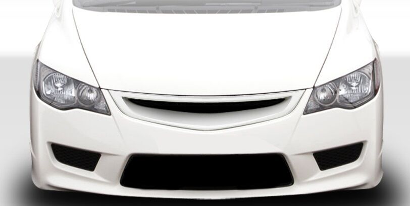 2006-2011 Honda Civic 4DR Duraflex JDM Type R Conversion Hood - 1PC - 107740