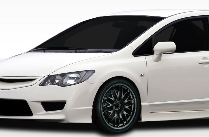2006-2011 Honda Civic 4DR Duraflex JDM Type R Conversion Fenders - 2PC - 107741