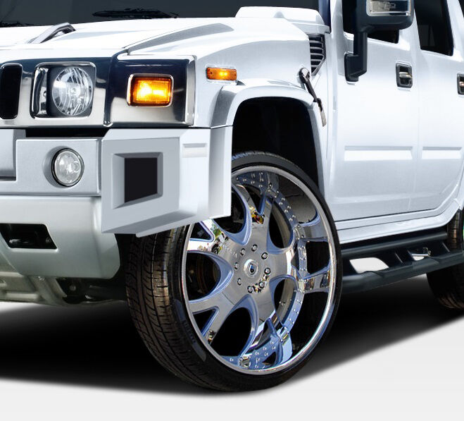 2003-2009 Hummer H2 Duraflex BR-N Fender Flares - 6PC - 107747