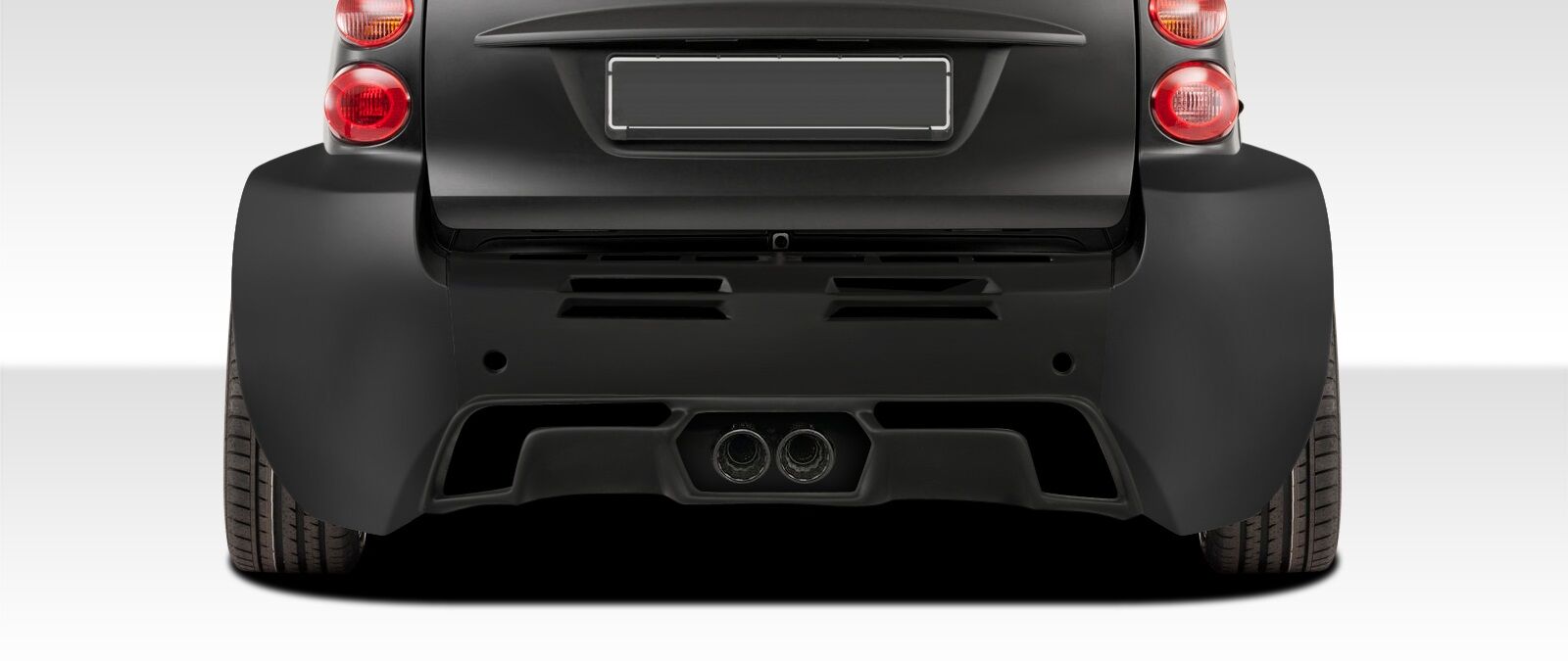 2008-2016 Smart ForTwo Duraflex GT300 Wide Body Rear Diffuser - 1PC - 107842