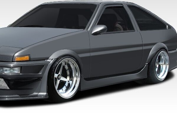 1984-1987 Toyota Corolla 2DR / HB Duraflex MB-R Side Skirts Rocker Panels - 2PC