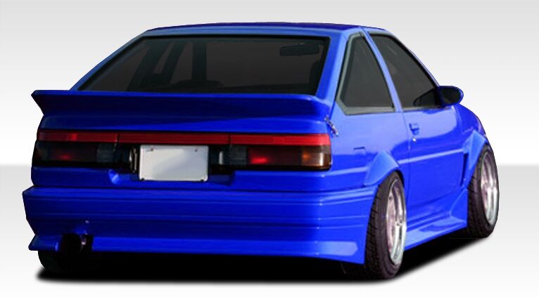 1984-1987 Toyota Corolla 2DR / HB Duraflex RF Design Rear Bumper Cover - 1PC - 1