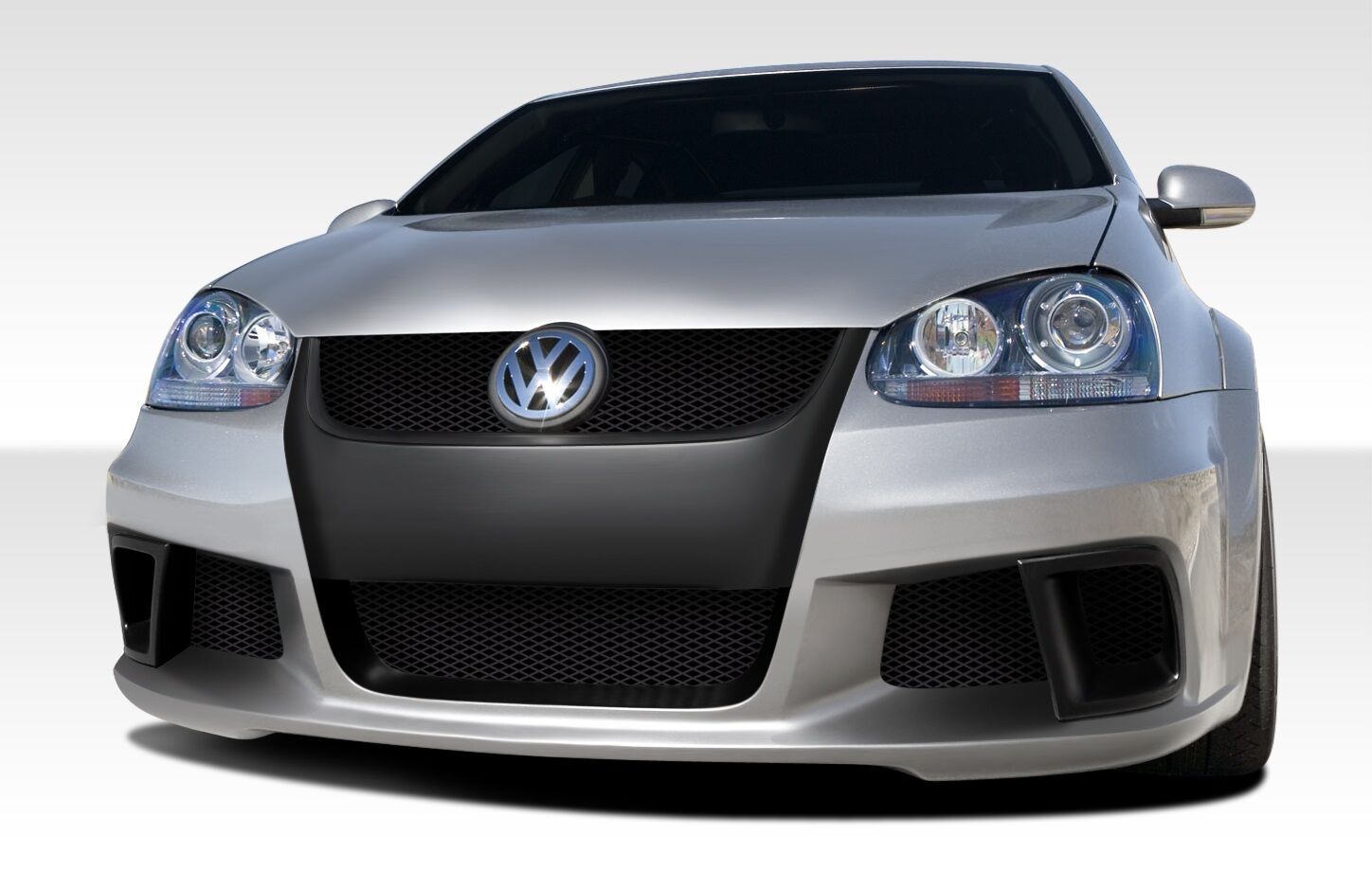 2005-2010 VW Jetta Duraflex R-GT Wide Body Front Bumper Cover - 3PC - 107875