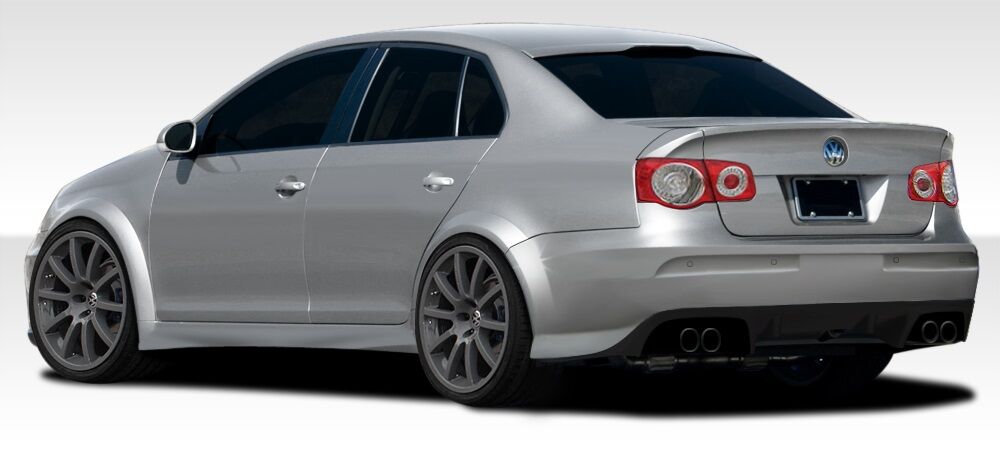 2005-2010 VW Jetta Duraflex R-GT Wide Body Rear Bumper Cover - 5PC - 107877