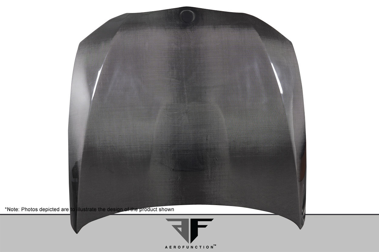2007-2010 BMW 3 Series E92 2dr E93 Convertible Carbon AF-2 Hood ( CFP ) - 1 Piece