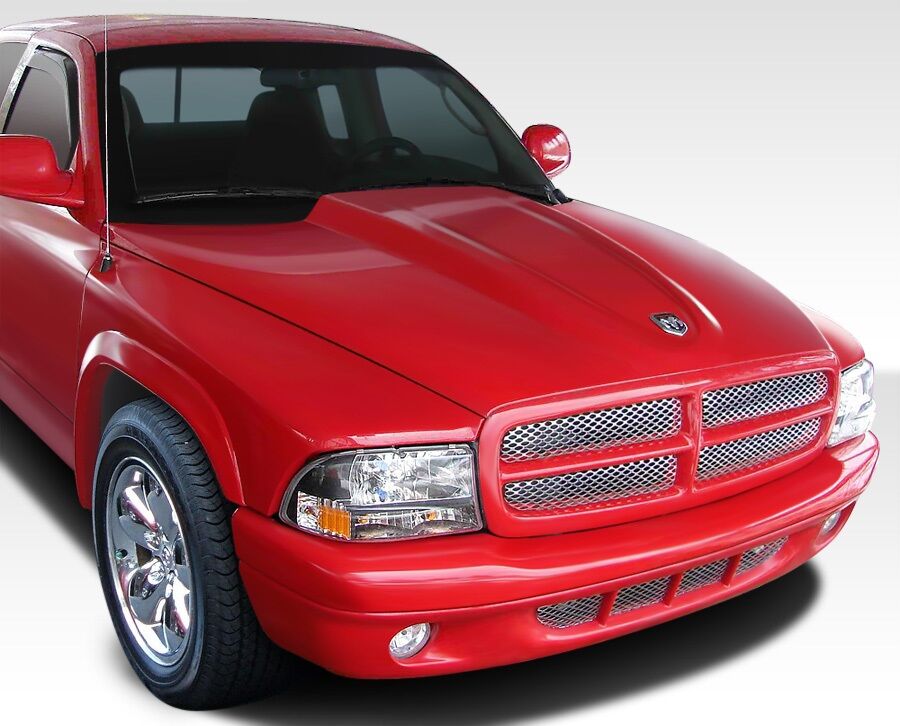 1997-2004 Dodge Dakota 1998-2003 Durango Duraflex Cowl Induction Hood - 1PC - 10