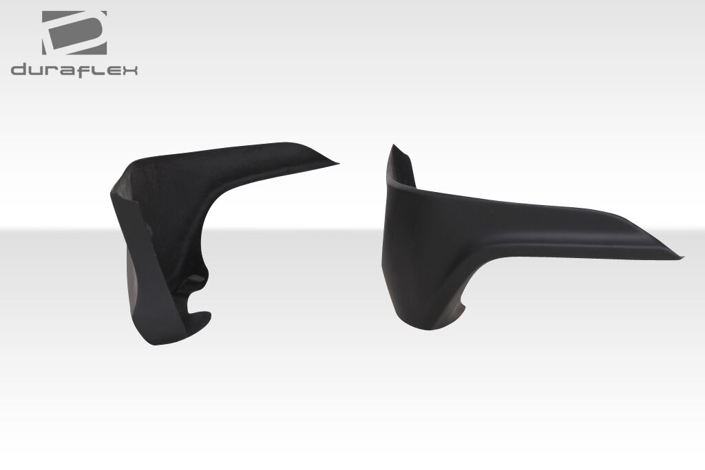2012-2013 Honda Civic Si 2DR Duraflex H-Sport Rear Add Ons Spat Bumper Extensions - 2 Piece