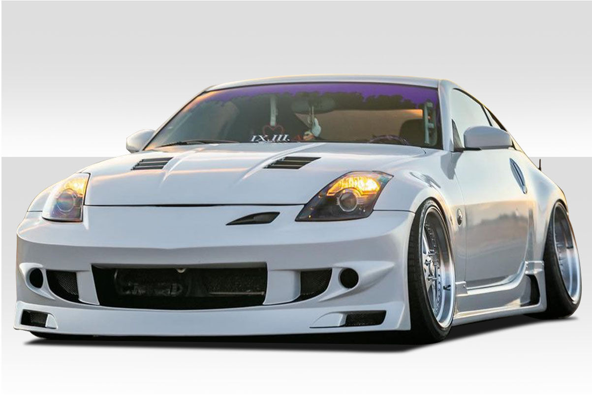 2003-2008 Nissan 350Z Duraflex J-Spec Body Kit - 4PC - 107996