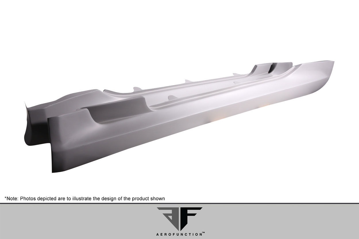 2003-2012 Mercedes SL Class R230 AF-Signature 1 Series Wide Body Conversion Side Skirts ( GFK ) - 2 Piece