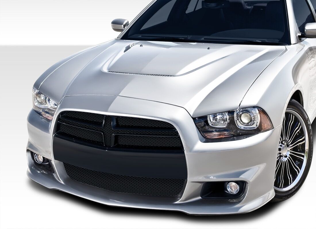 2011-2014 Dodge Charger Duraflex SRT Look Front Bumper Cover - 1PC - 108035
