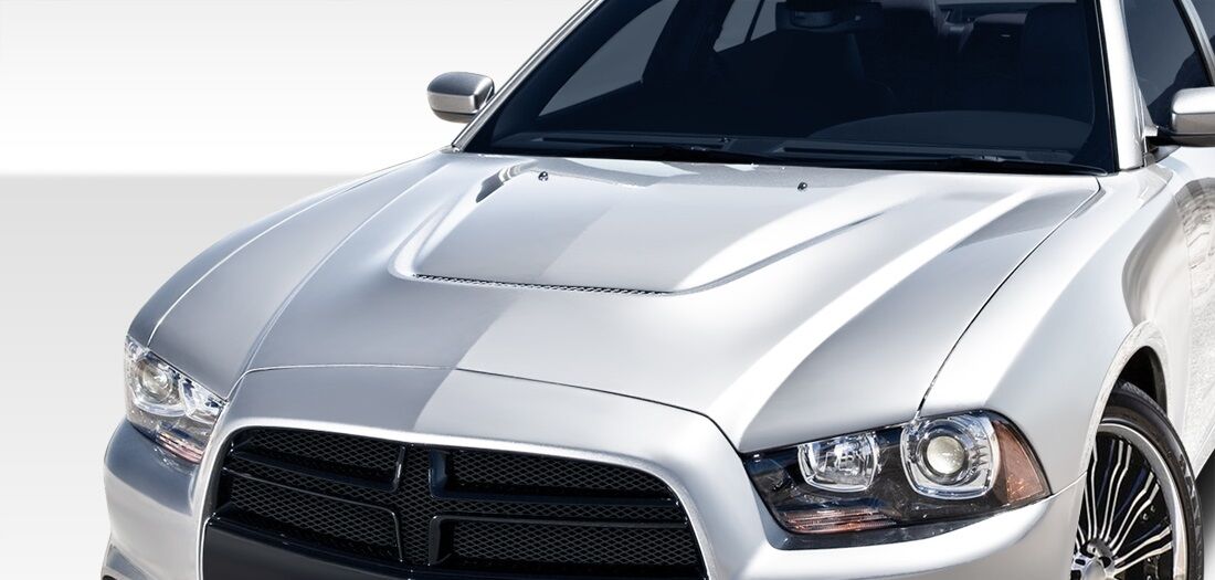 2011-2014 Dodge Charger Duraflex SRT Look Hood - 1PC - 108039