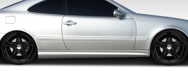 1998-2002 Mercedes CLK W208 Duraflex C63 Look Side Skirts Rocker Panels - 2PC -