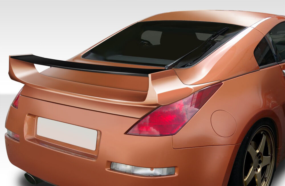 2003-2008 Nissan 350Z 2DR Coupe Duraflex Vader 3 Rear Wing Trunk Lid Spoiler - 1