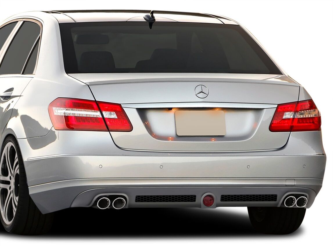 Aero Function AF-1 Style Polyurethane Rear Bumper Lip/Add On for 2010-2013 Mercedes E Class - 108089