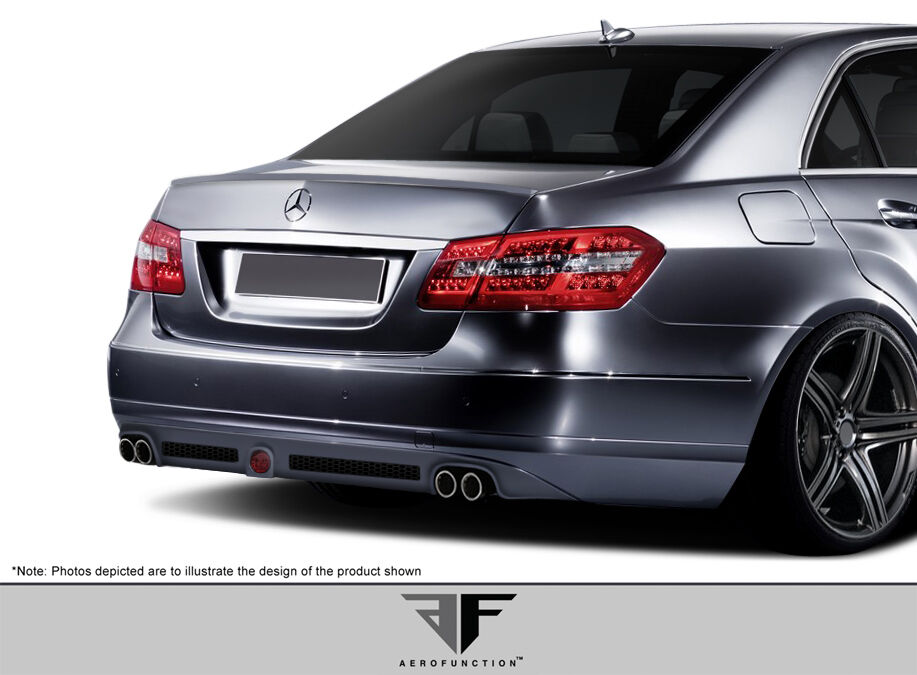 2010-2013 Mercedes E Class W212 Urethane AF-1 Rear Add-On Spoiler (base model) ( PUR-RIM ) - 1 Piece - Clearance Item