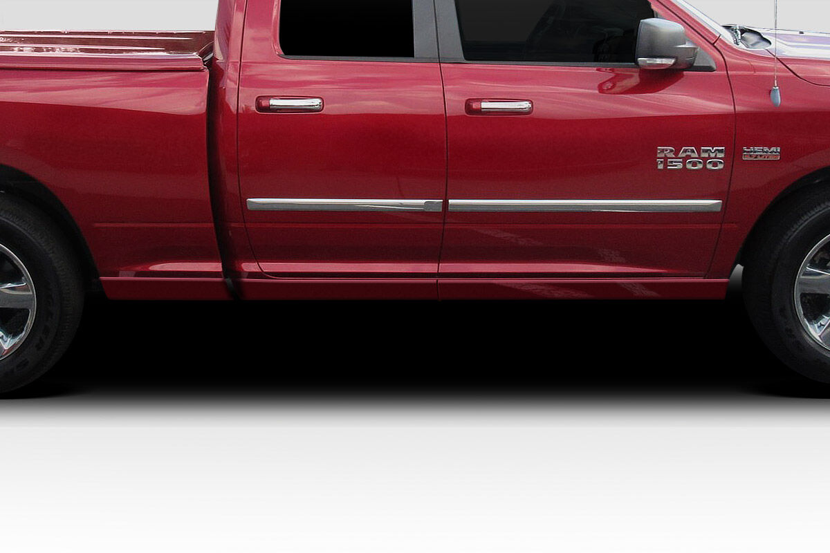 2009-2016 Dodge Ram Quad Cab Duraflex MP-R Side Skirts Rocker Panels - 6PC - 108
