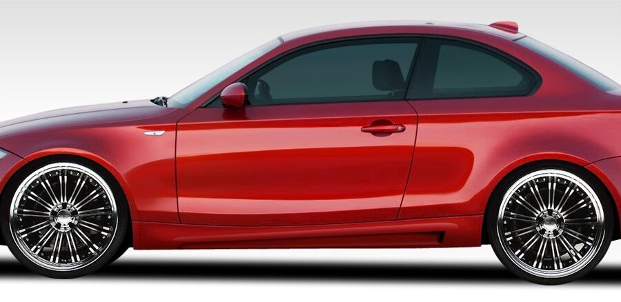 2008-2013 BMW 1 Series E82 E88 2DR Convertible Duraflex M Sport Look Side Skirts
