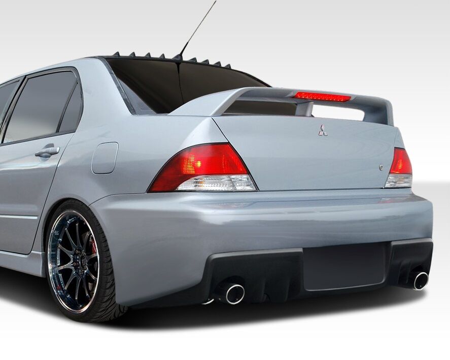 2002-2003 Mitsubishi Lancer Duraflex Evo X Look Rear Bumper Cover - 1PC - 108198