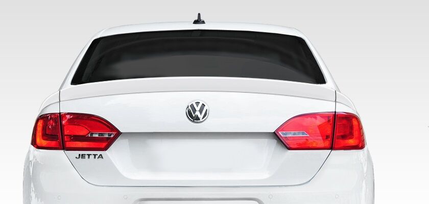 2011-2014 VW Jetta Duraflex R Look Rear Wing Trunk Lid Spoiler - 3PC - 108223