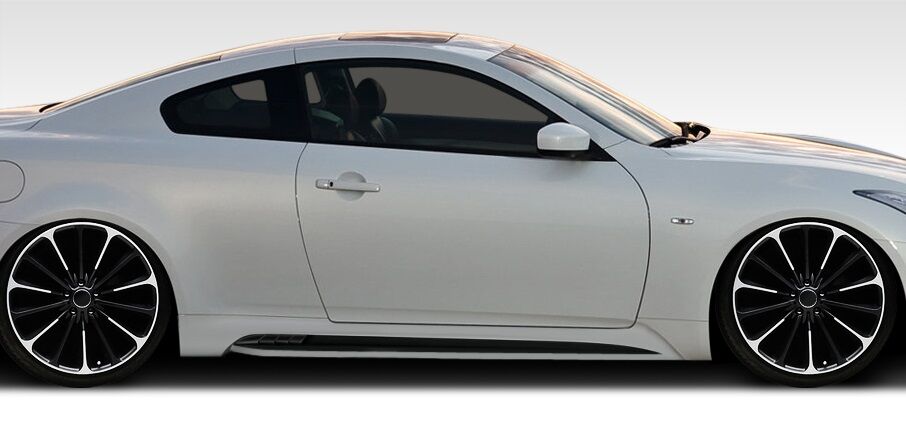 2008-2015 Infiniti G Coupe G37 Q60 Duraflex Elite Side Skirts Rocker Panels - 2P