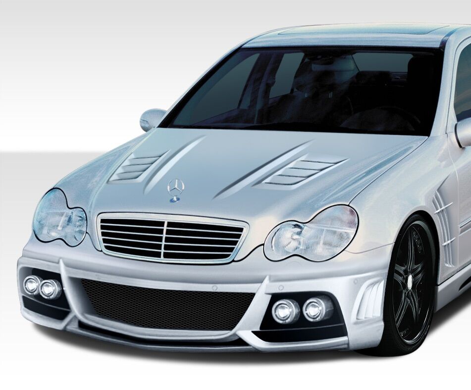2001-2007 Mercedes C Class W203 Duraflex W-1 Hood - 1PC - 108247