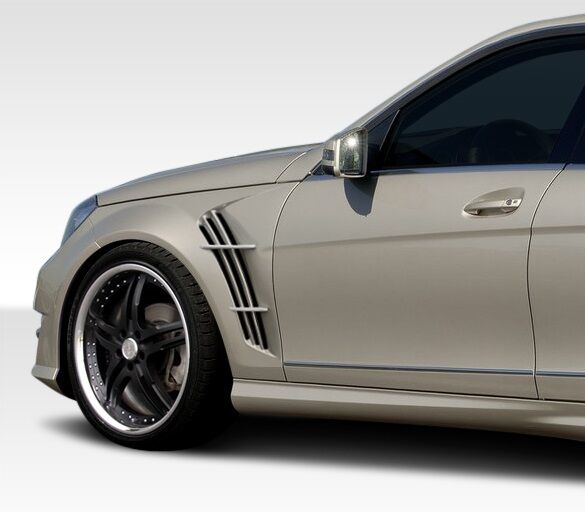 2008-2014 Mercedes C Class W204 Duraflex W-1 Fenders - 2PC - 108248