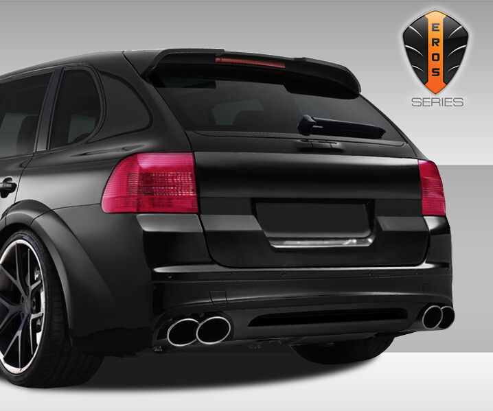 2003-2006 Porsche Cayenne Eros Version 1 Wide Body Rear Bumper Cover - 1 Piece