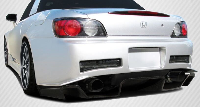 2000-2009 Honda S2000 Carbon Fiber SP-N Rear Diffuser - 1 Piece - 108334