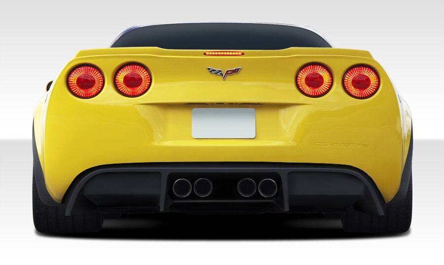 2005-2013 Chevy Corvette C6 Duraflex GT500 Rear Diffuser - 1PC - 108410