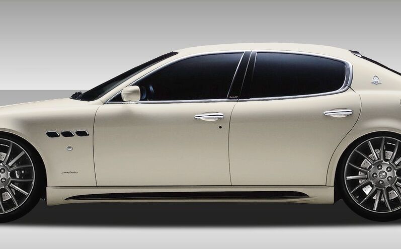 2005-2007 Maserati Quattroporte Eros Version 1 Side Skirts Rocker Panels - 2PC -